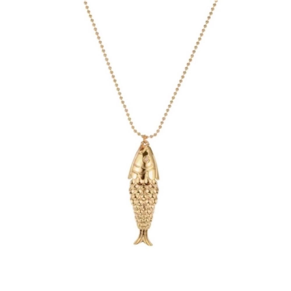 New! Dorado Fish Pendant Necklace (3024) NWOT